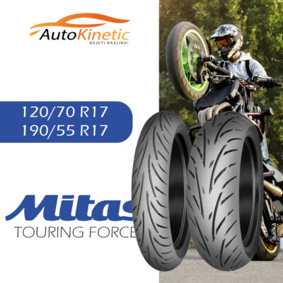 Mitas 190 55 17 Touring Force 120/70 R17 guma za motocikl
