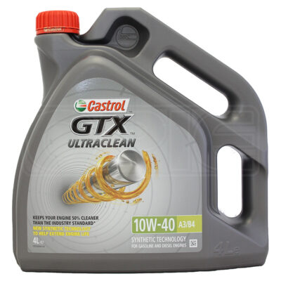 Castrol GTX Ultraclean A3/B4 10W40 motorno ulje, 4 l