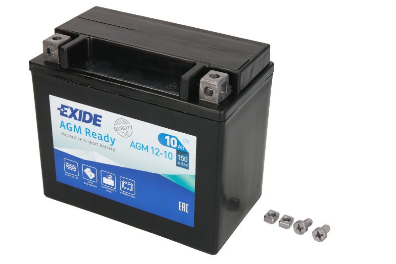 Exide 10Ah 150A L+ pokretački akumulator za motocikl 12 V