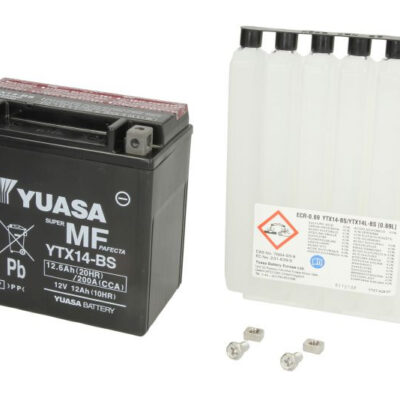 Yuasa 12,6Ah 210A L+ pokretački akumulator za motocikl 12 V