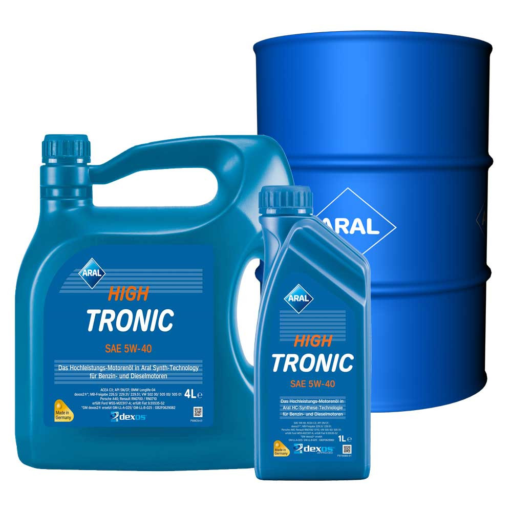 Aral High Tronic New 5W40 motorno ulje, bure 60 l