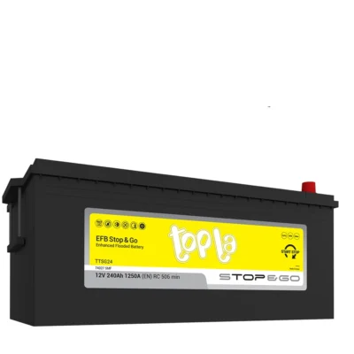 Topla 240Ah 1250A EFB start-stop akumulator