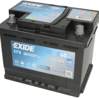 Exide 60Ah 640A EFB start-stop akumulator