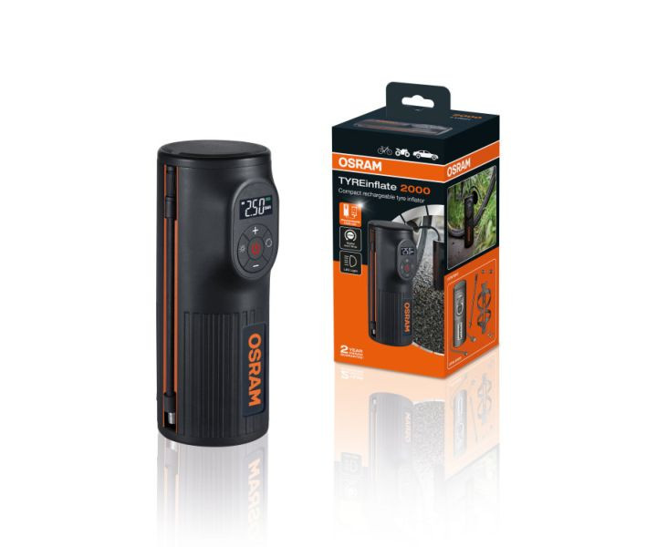 Osram kompresor 3,7V 8,3 bar punjiva pumpa digitalna