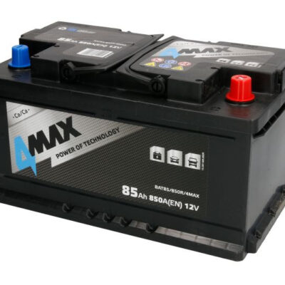 4MAX ( Standardni Polovi) 85Ah 850A D+ pokretački akumulator 12 V