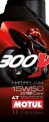 MOTUL 300V Factory Line 15W50 motorno ulje za motocikle, 1 l
