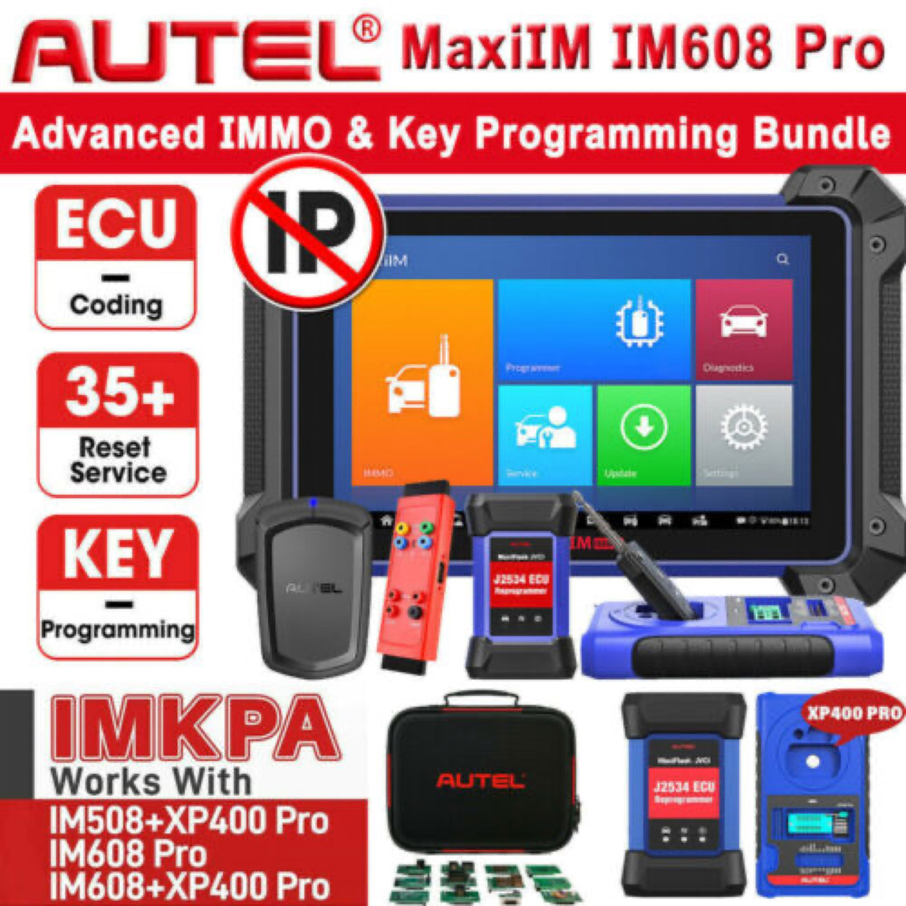 Dijagnostički uređaj autel IM608PRO+GBOX2+APB112