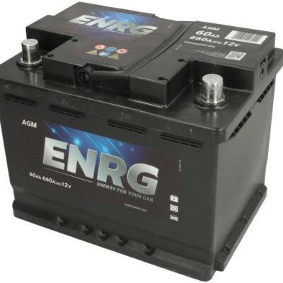 ENRG 60Ah 660A D+ AGM akumulator
