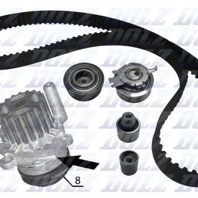 Dolz zupčasti set za VW Golf 6 VI 1.6 2.0TDI