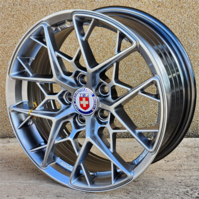 Alu felge 17" 5x112 ET38, otvor 66,6 mm, hyper silver