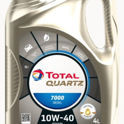 Total Quartz 7000 D 10W40 motorno ulje, 4 l