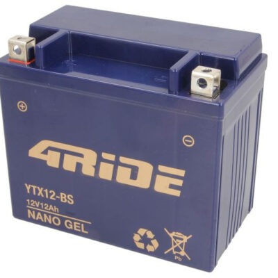 4 Ride 12Ah 180A L+ pokretački akumulator za motocikl 12 V